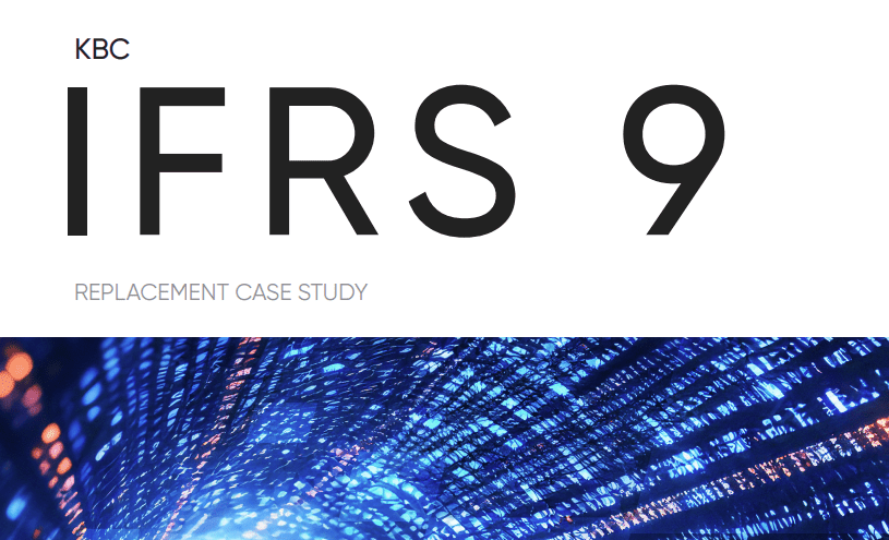 KBC IFRS9 replacement case study cover