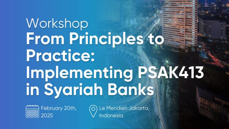 PSAK 413 workshop for Syariah Banks Registration